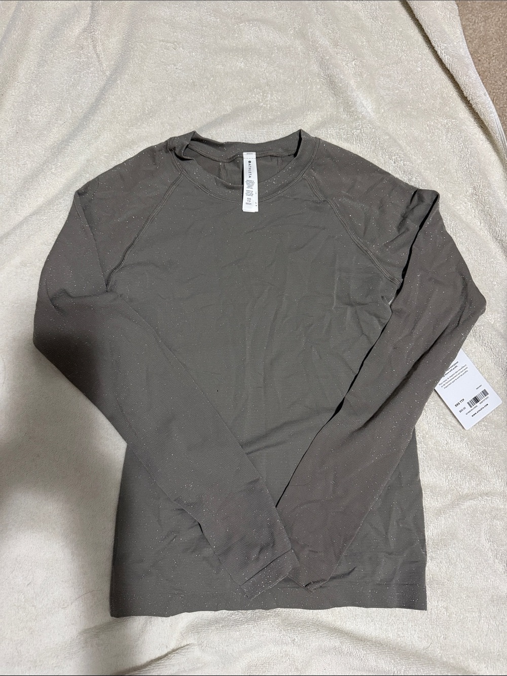Athleta Momentum Shine Top XXS